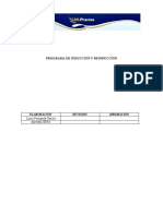 Programa de Inducción y Reinducción. CML Pharma Colombia Ltda