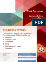 1 Business Letters