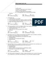 Chapter 7-The Revenue/Receivables/Cash Cycle: Multiple Choice