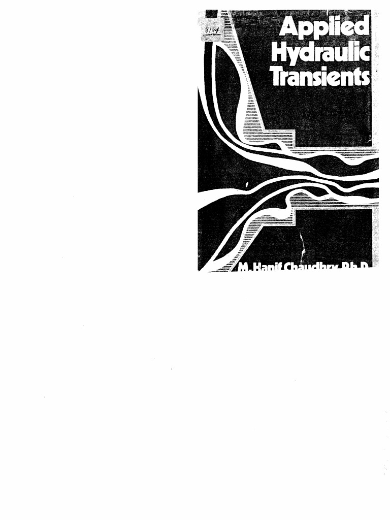 Applied Hydraulic Transients M Hanif Cha PDF PDF