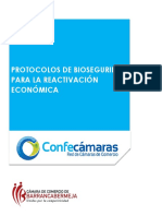 Protocolo Bioseguridad Confecaìmaras