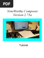 Noteworthy Composer Version 2.75A: Tutorial