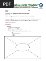 Learning Competency 1: Articulate Observations On Human Cultural Variation, Social