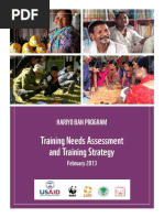 Annex 12 8 Report Training Needs Assessment PDF