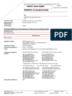 Section 1. Identification: Safety Data Sheet Petrepar 150 (Alquilacion)