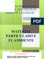 Material Particulado Exponer