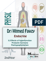 5 - Effects of Hyperfunction - Prolactin Hormone - Panhypopituitarism