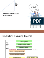SCHEDULING PRODUCTION