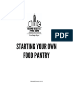 Starting A Food Pantry