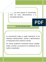 Comunicaion en Administrativos PDF
