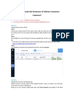 How To Upgrade The Firmware of Dahua Consumer Cameras PDF