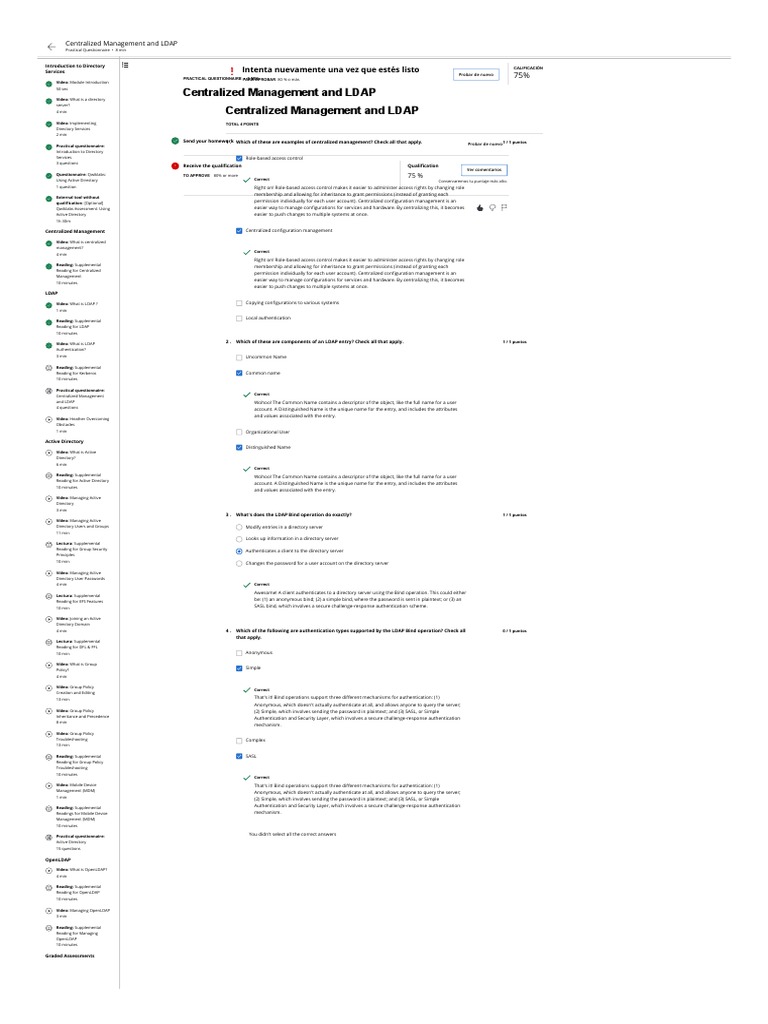 Centralized Management and LDAP Overview | PDF | Computer Access ...
