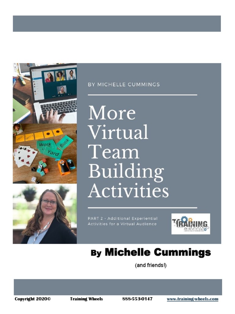 Virtual Team Building Activities PDF Facilitator Word
