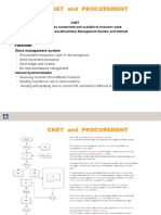 CNET and PROCUREMENT