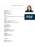 Resume Hazel PDF