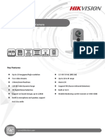 DS-2CD2422FWD-IW 2.0 MP WDR Network Cube Camera: Key Features