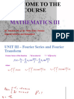 Mathematics III-session19-2020 0n Fourier Series