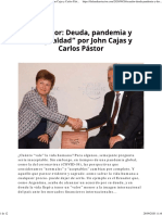 66. Cajas-Guijarro y Pastor-Pazmiño (2020). “Ecuador Deuda, pandemia y desigualdad”