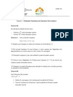 TD 01 Methodes Numeriques