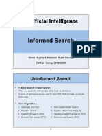 Artificial Intelligence: Informed Search