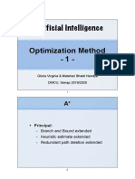 Optimization Method - 1 - : Artificial Intelligence