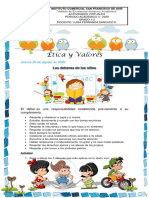 Ética y Valores 20 de Agosto PDF