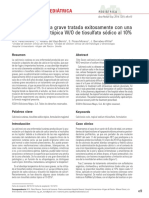 Calcinosis Cutis Tratado Con Tiosulfato Topico Pediatria PDF