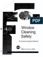 Window Cleaning Safety: '. IWCA I-14.1-2001