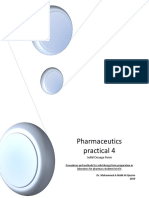 Pharmaceutics Practical 4: Solid Dosage Form