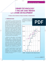 Transformer Technology State-Of-The Art and Trends of Future Development