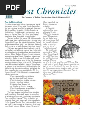 November 2020 Newsletter - FCCE