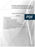 García Cavero, P. Dos Cuestiones Problematicas Del Delito de Lavado de Activos. El Delito Previo y La Clausula de Aislamiento PDF