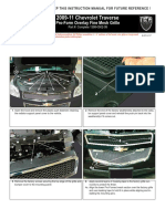 2009-11 Chevrolet Traverse: Pro-Form Overlay Fine Mesh Grille