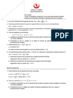 MA263 2020-01 Sesión Presencial 9.1 Lista de Ejercicios 13 PDF