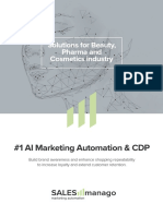 #1 AI Marketing Automation & CDP: Solutions For Beauty, Pharma and Cosmetics Industry