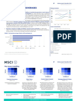 Industry Report - Beverages: December 2019