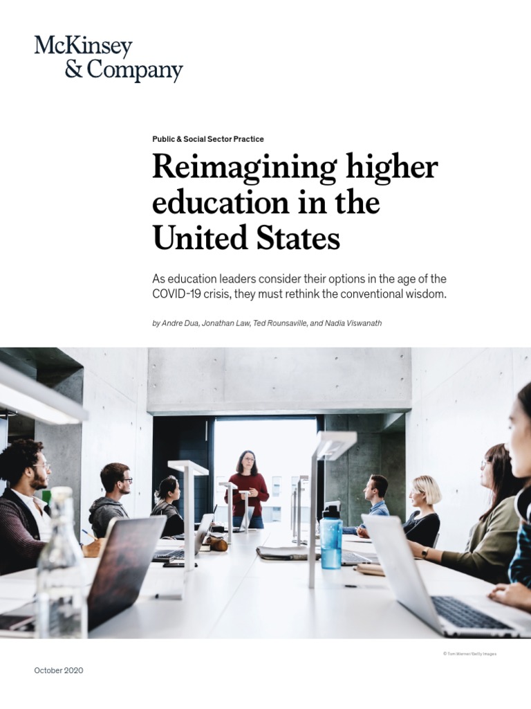 Reimagining Higher Education in The United States | PDF | Learning ...