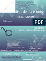 Análisis de Los Estados Financieros (MAPA MENTAL)