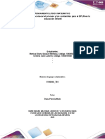 Paso 2 COLABORATIVO Reconocer Los Procesos y Contenidos para El DPLM en La Educación Infantil Actualizado