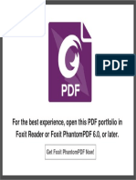 For The Best Experience, Open This PDF Portfolio in Foxit Reader or Foxit Phantompdf 6.0, or Later