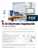 N-32 Electronic Copyboards: Email Enabled