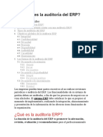 Qué Es La Auditoría Del ERP