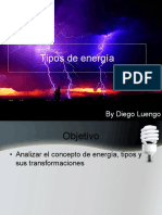 Ciencias OCTAVO BÁSICO Semana 18 Tipos de Energia