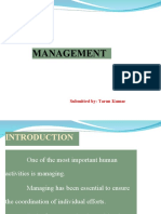 Management - Tarun Kumar