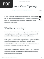 Carb Cycling - Precision Nutrition