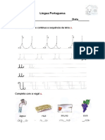 Língua Portuguesa Nome - Data