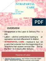 Intrapartal - Theories of Labor