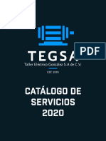 Catálogo Servicios Tegsa