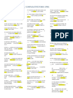 VOCABULARY PRACTICE / COMPARATIVE FORM PRACTICE