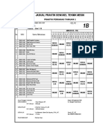 Jadwal Praktik Bengkel Teknik Mesin